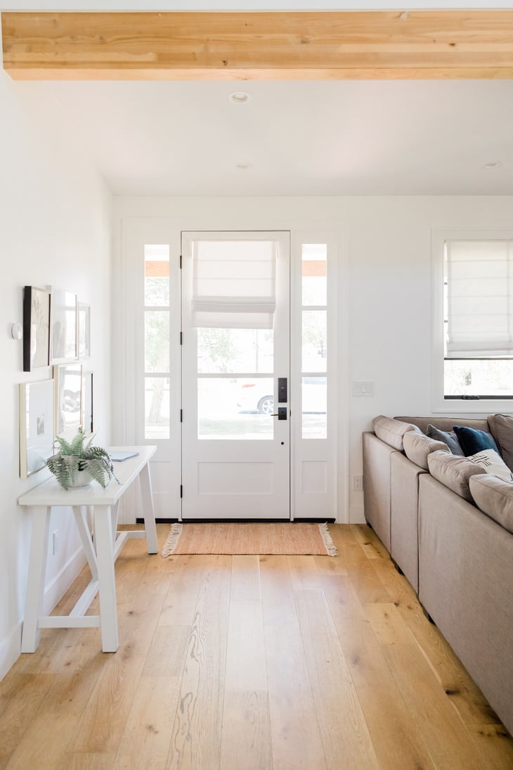 Doorway Interior of a Modern House